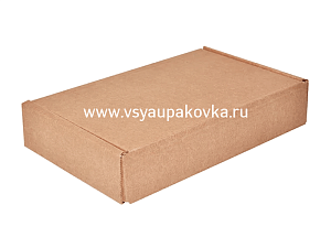 Бурый короб тип E № 1 "ПРЕМИУМ" 265x165x50. Артикул: 03-11-06