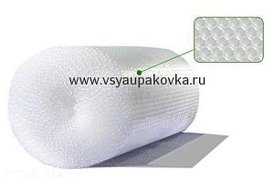 картинка ВП Basik New 1.2м*50м, 3 слоя ∅ пузырька 10мм, плотность 75 мкм