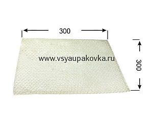 картинка Пакет из 3-х слойной ВПП 300x300 (без клеевого клапана)