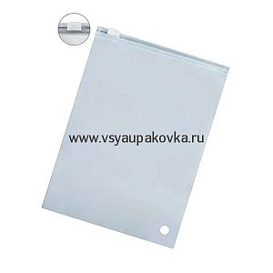 картинка Пакет ZIP LOCK 200*250 с бегунком 60 мкм матовый отв/возд