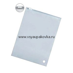 картинка Пакет ZIP LOCK 200*300 с бегунком 50 мкм матовый отв/возд