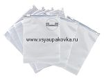 картинка Пакет ZIP-LOCK 250*300 с бегунком 60 мкм прозрачный отв/возд 